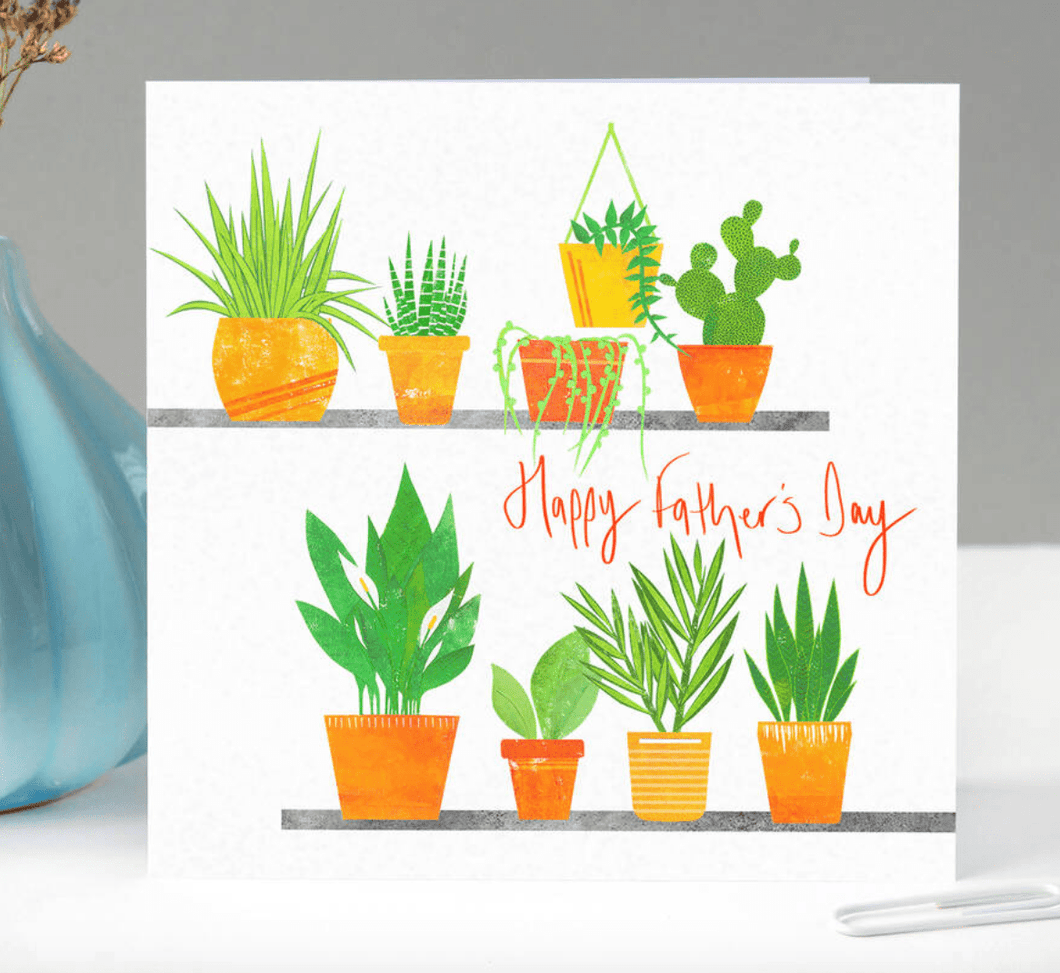 Happy Father's Day Houseplants Card