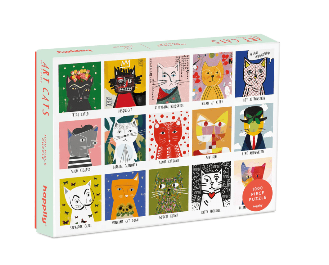 Art Cats - 1,000 Piece Jigsaw Puzzle