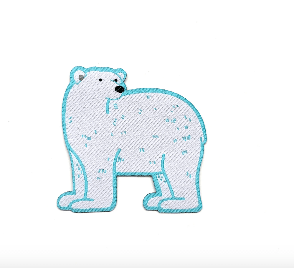Polar Bear Iron-On Patch