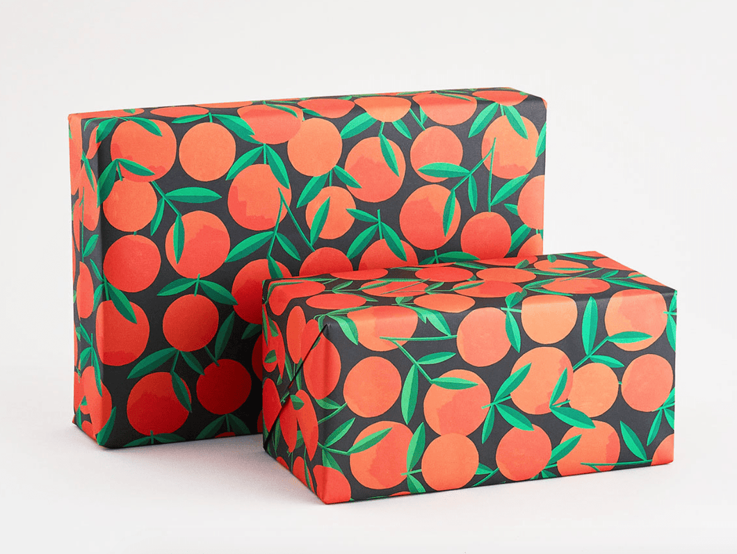 Clementines wrapping paper