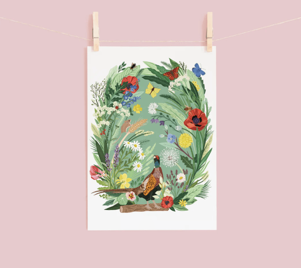 Meadow Habitat print