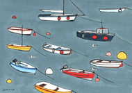 Small Boats Card