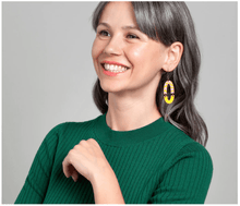 Load image into Gallery viewer, Yellow Magic Earrings
