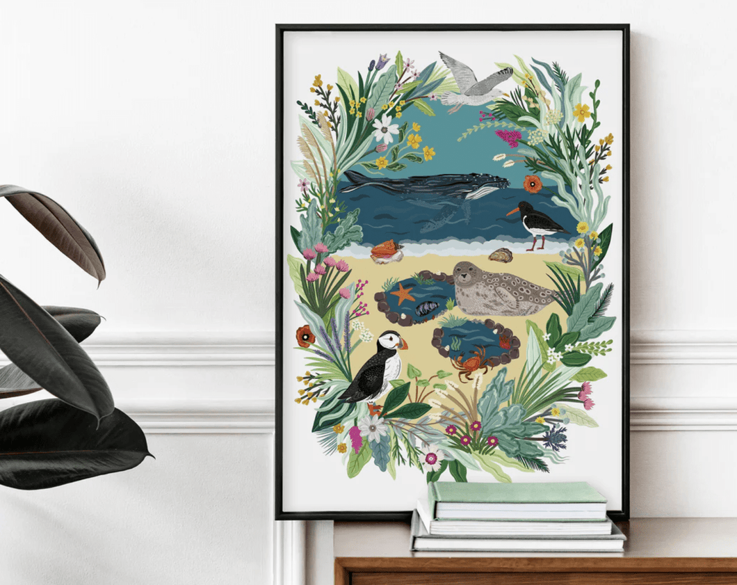 Beach Habitat print
