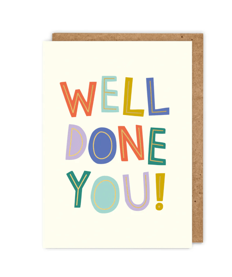 Well Done You Card