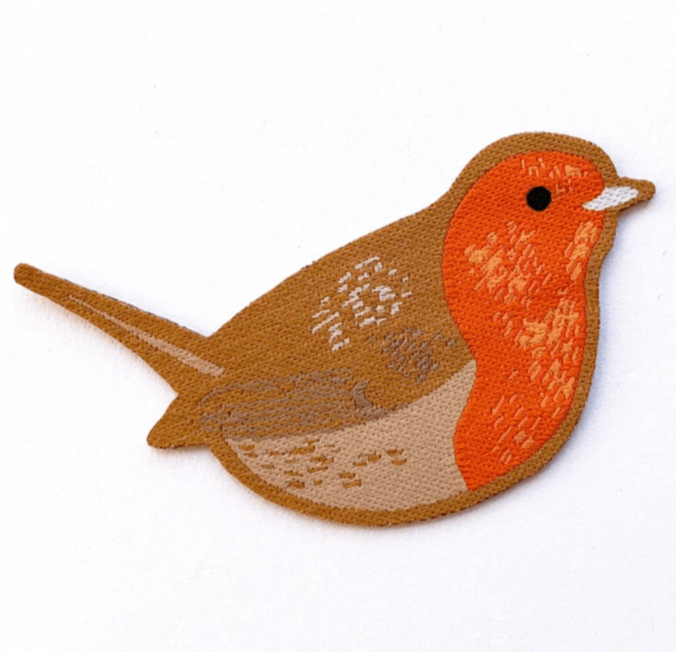 Robin Embroidered Patch
