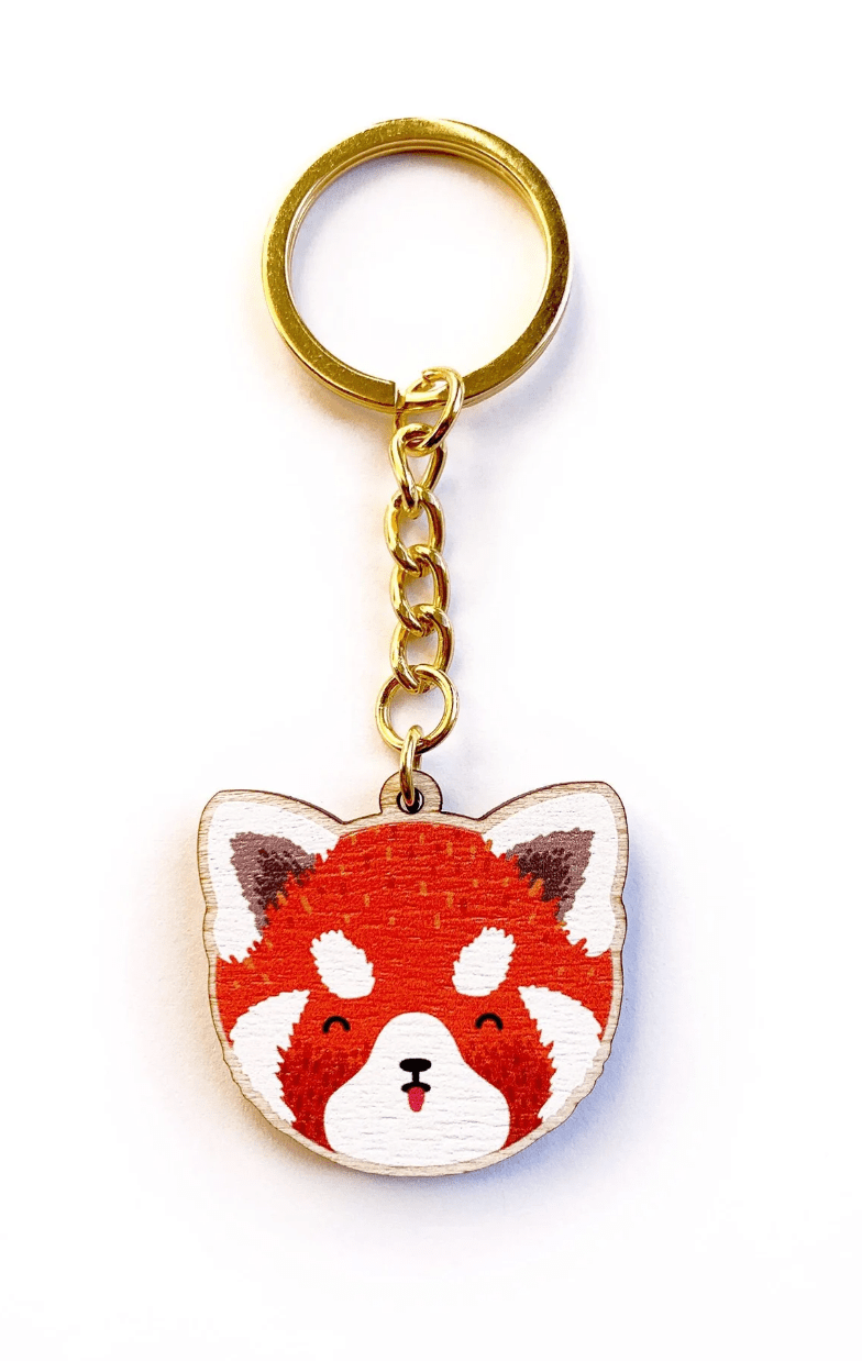 red panda Keyring