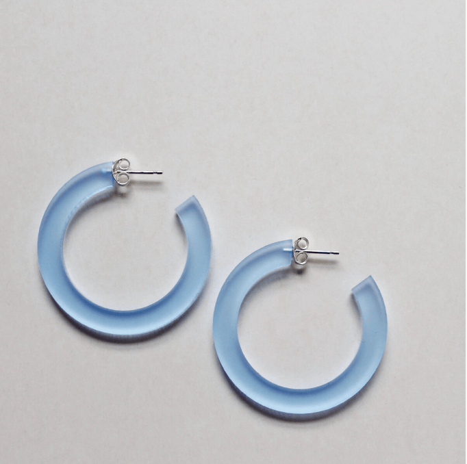 Colourful Hoops: Light Blue