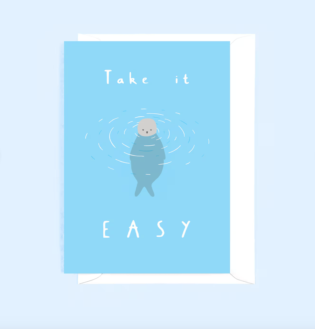 Take it Easy Seal Card