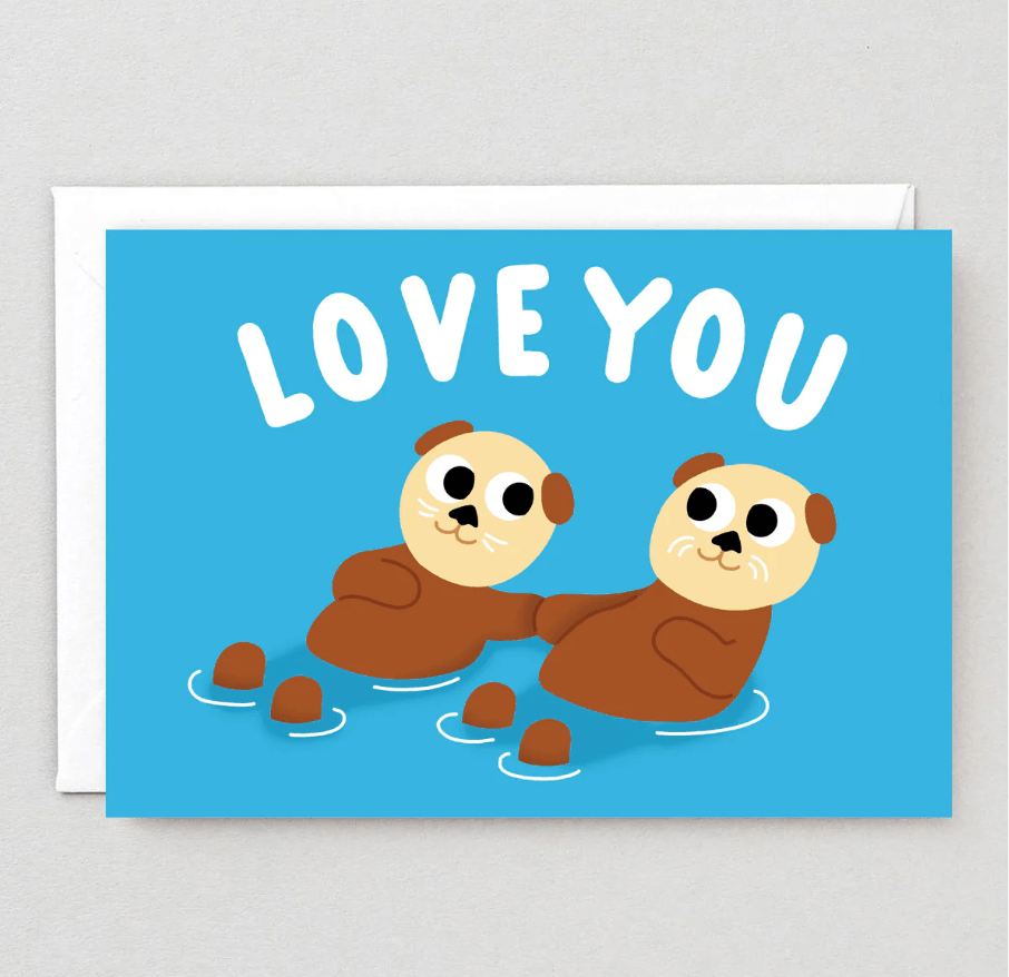 Love You Otters Card
