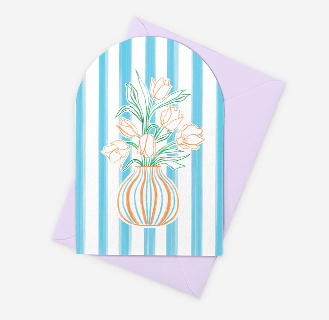 Tulips card