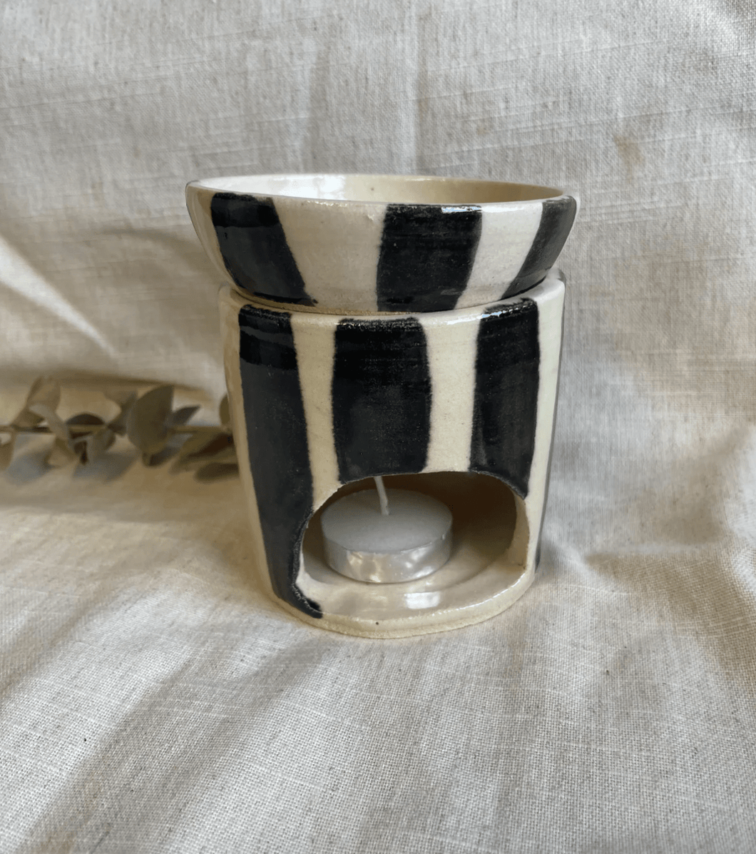 Stripe Wax Burner