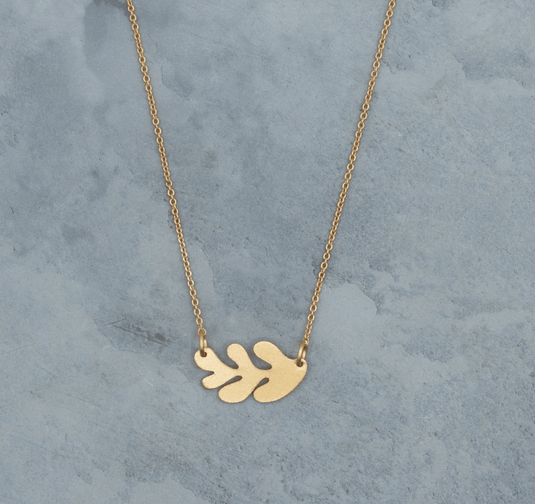 Cala Blanca 24K Gold Necklace