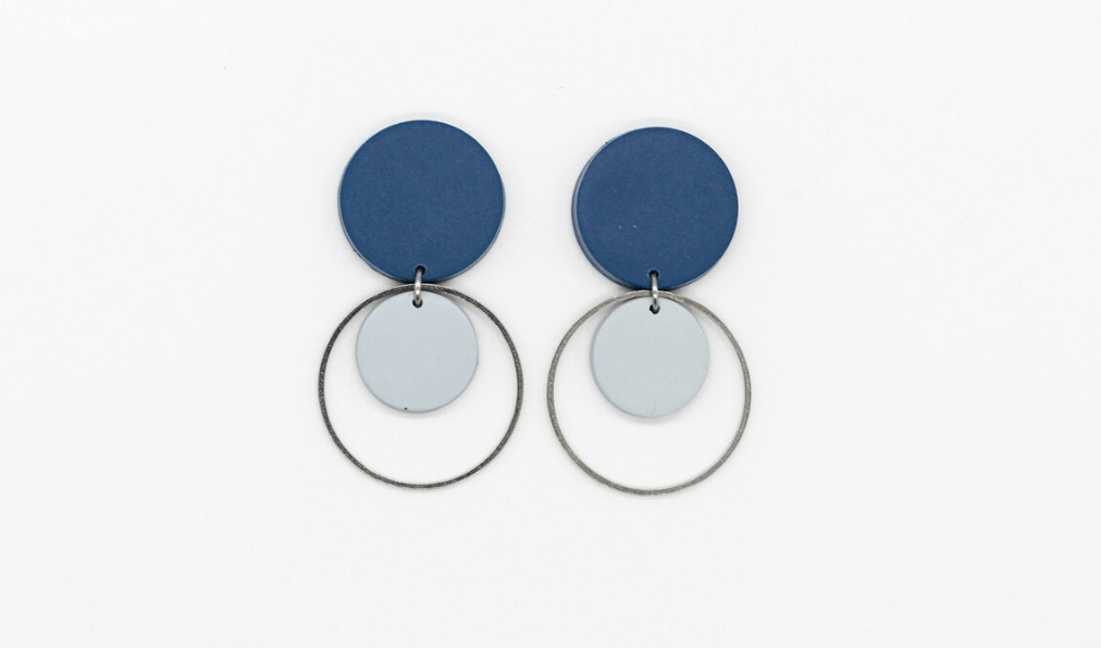 ANGELA: Blue (silver)