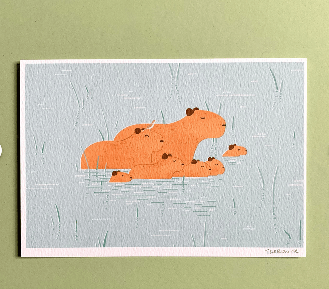 Capybara Print