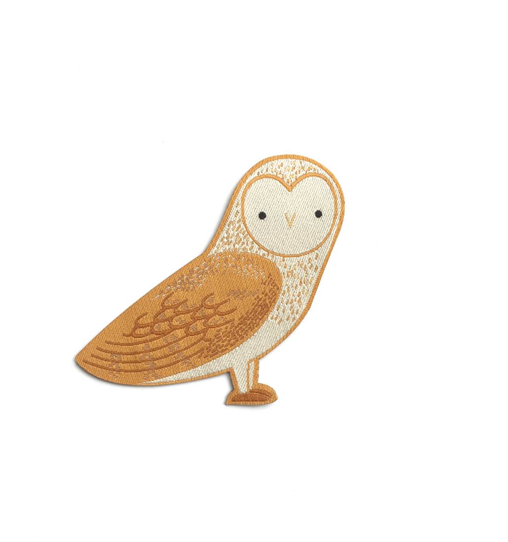 Owl Iron-On Patch