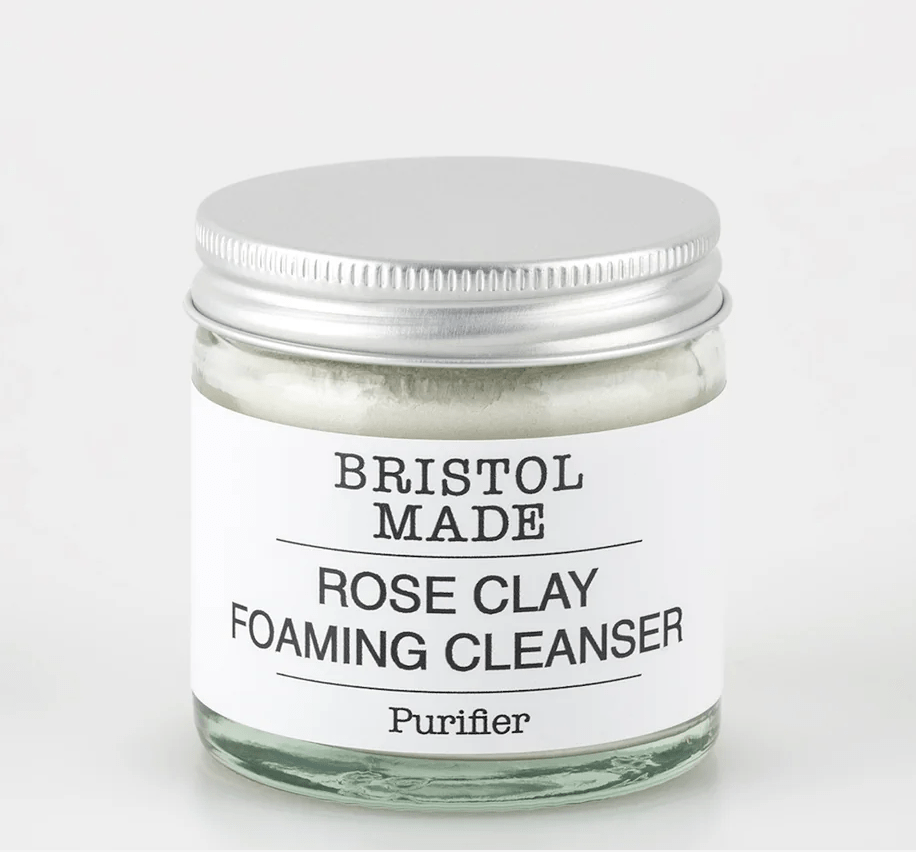Organic Rose Clay foaming cleanser