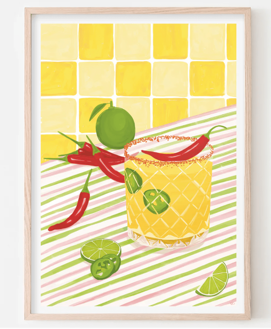 Spicy Margs Digital Print unframed