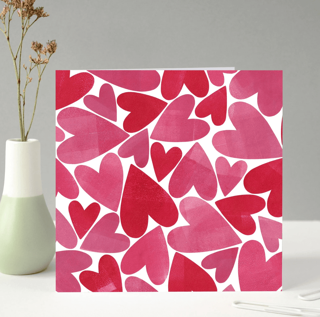 Love Hearts Greeting Card
