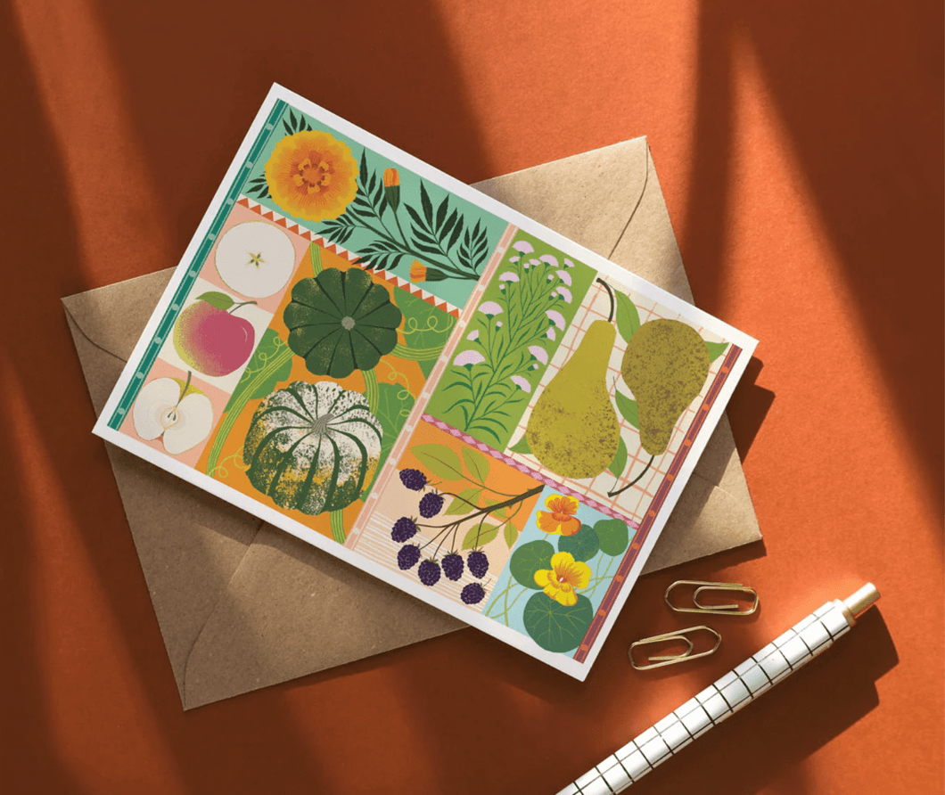 Harvest Greetings Card