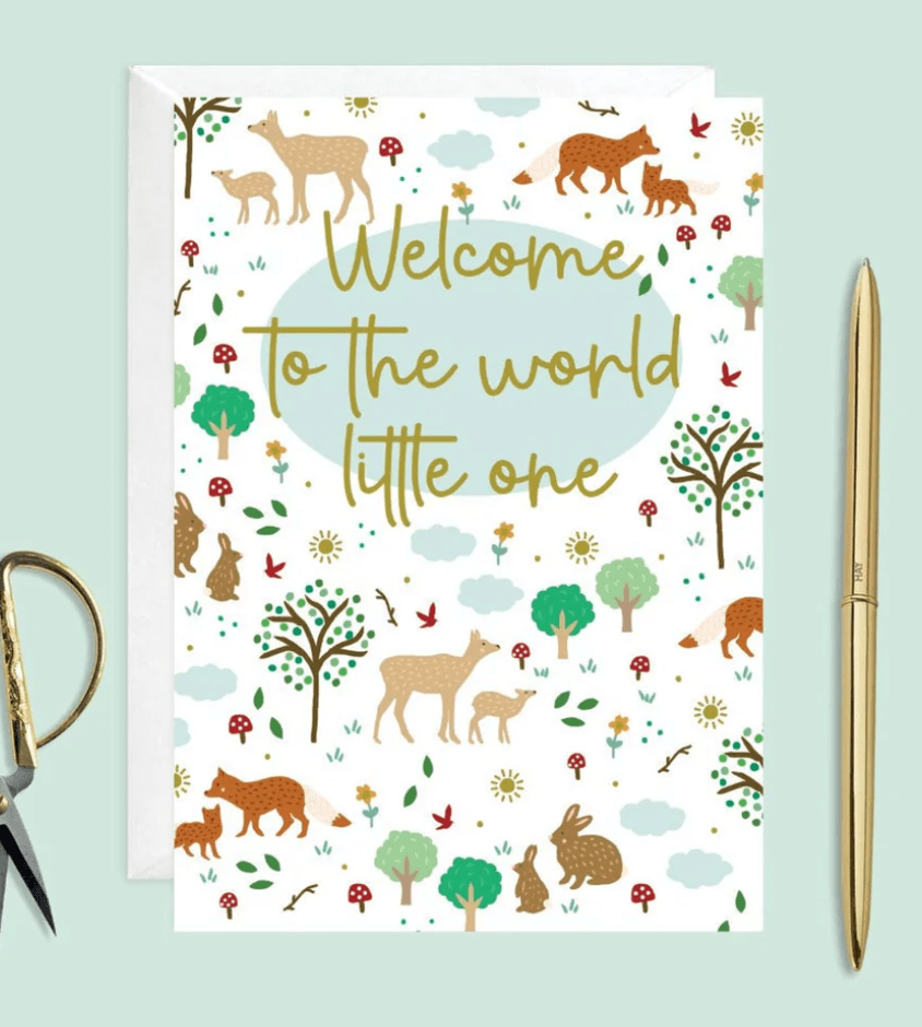 Welcome to the world Card