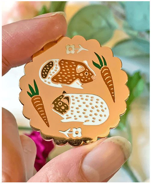 GuineaPigs Enamel Pin Badge