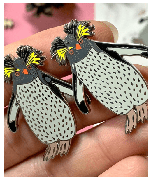 Penguin Enamel Pin Badge