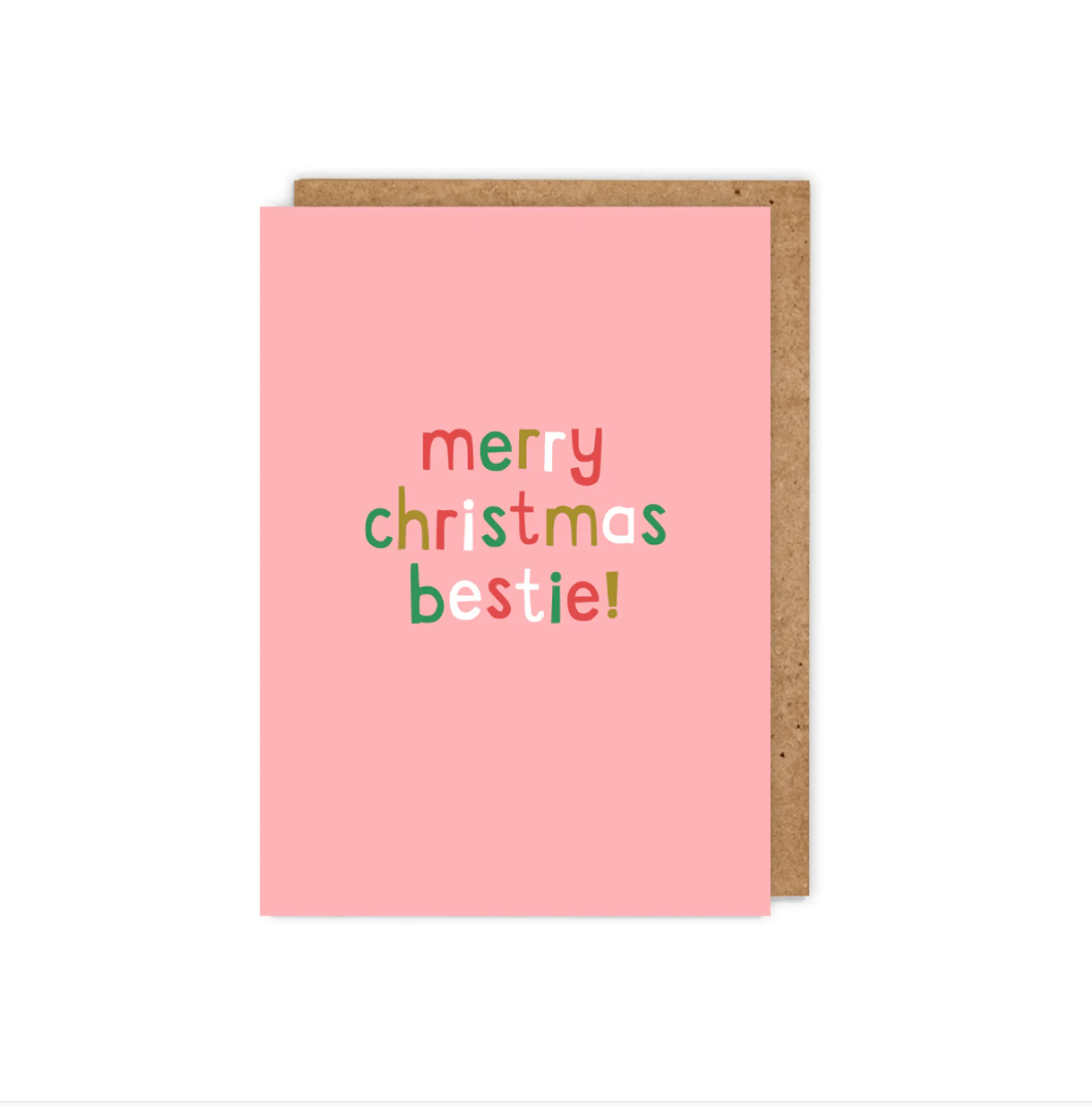 Merry Christmas Bestie! Christmas card
