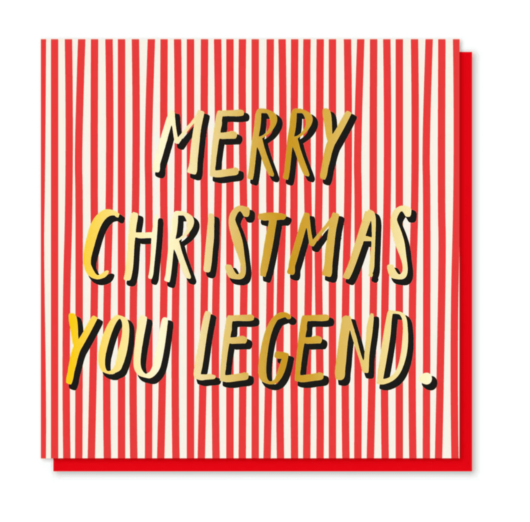 Merry Christmas You Legend - Christmas card