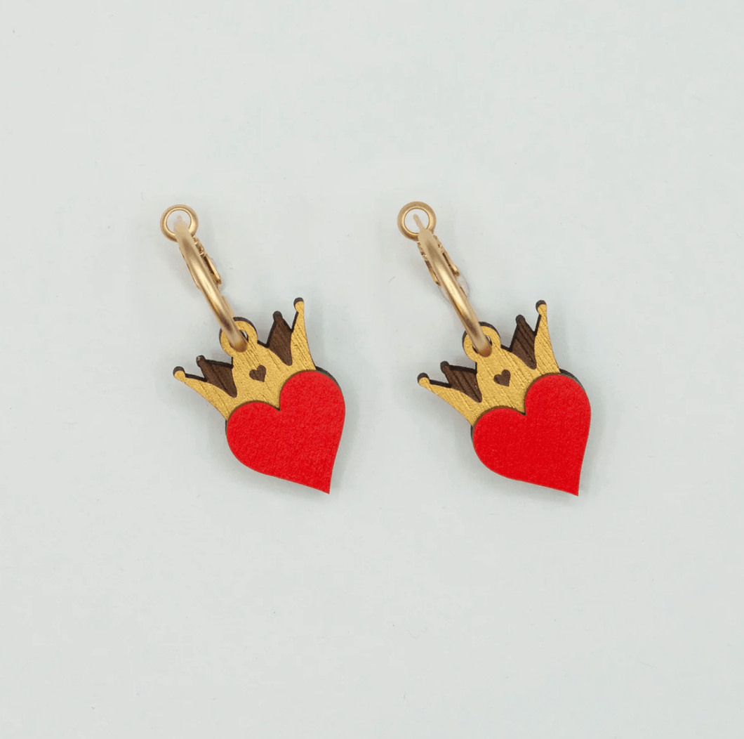 Wonderland Heart Earrings