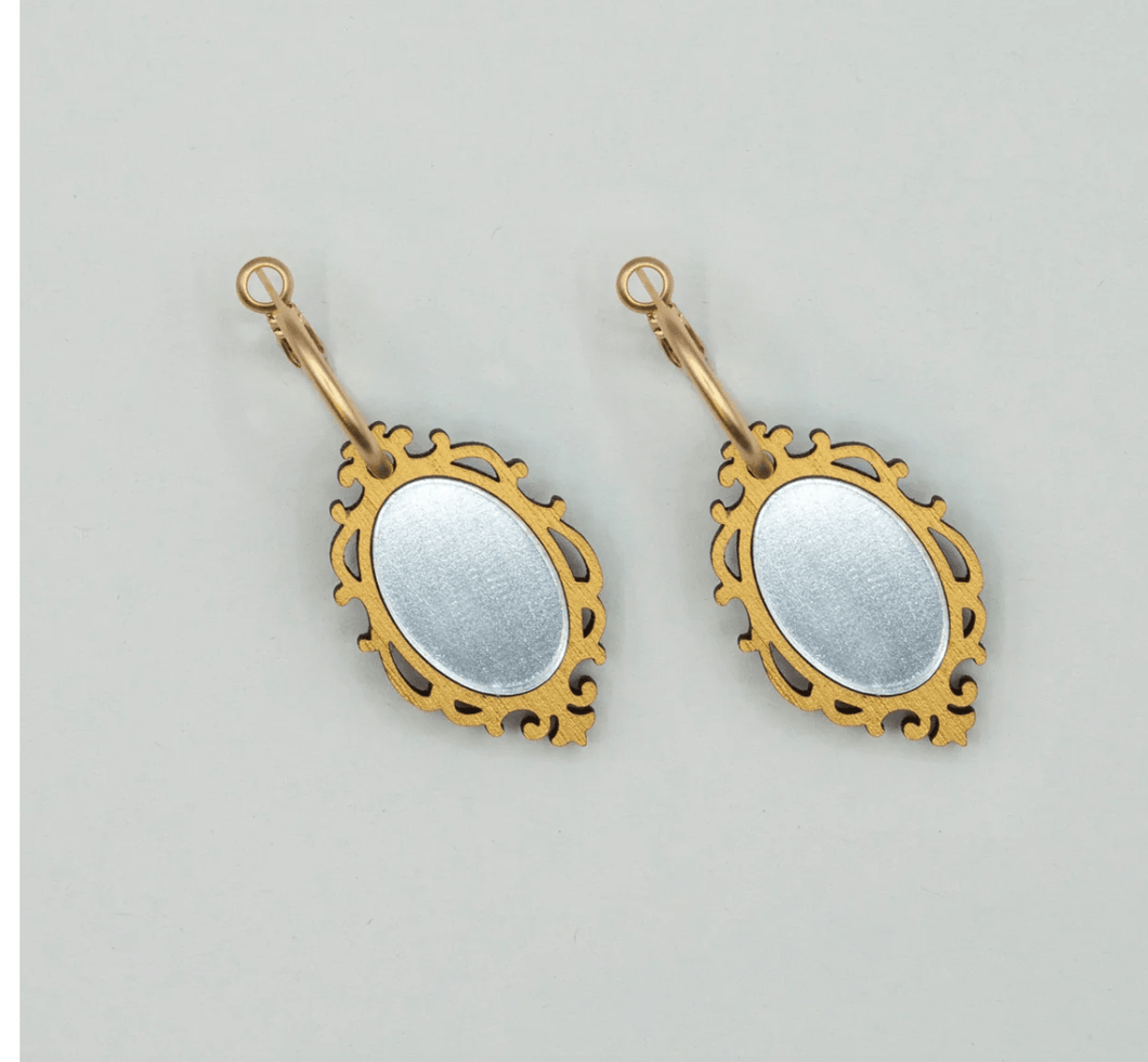 Magic Mirror Earrings