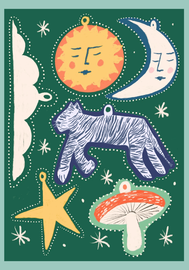 Cut Out Xmas decorations