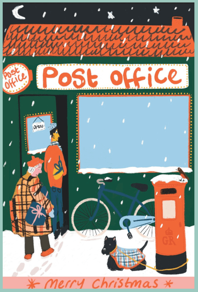 Post office card