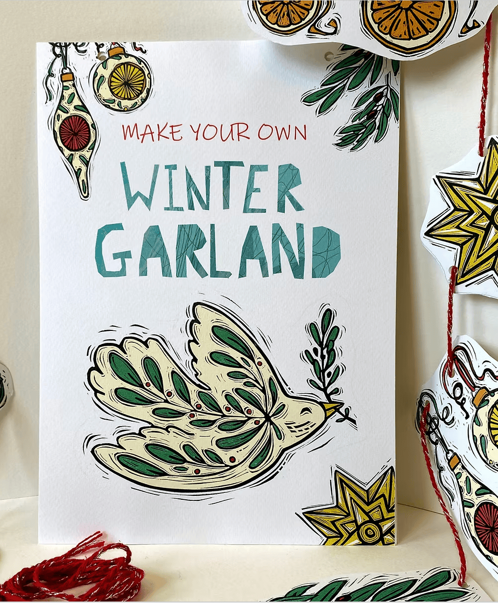 Make Your Own Winter Garland