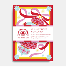 Load image into Gallery viewer, Pack of 10 Christmas Bauble Notecards
