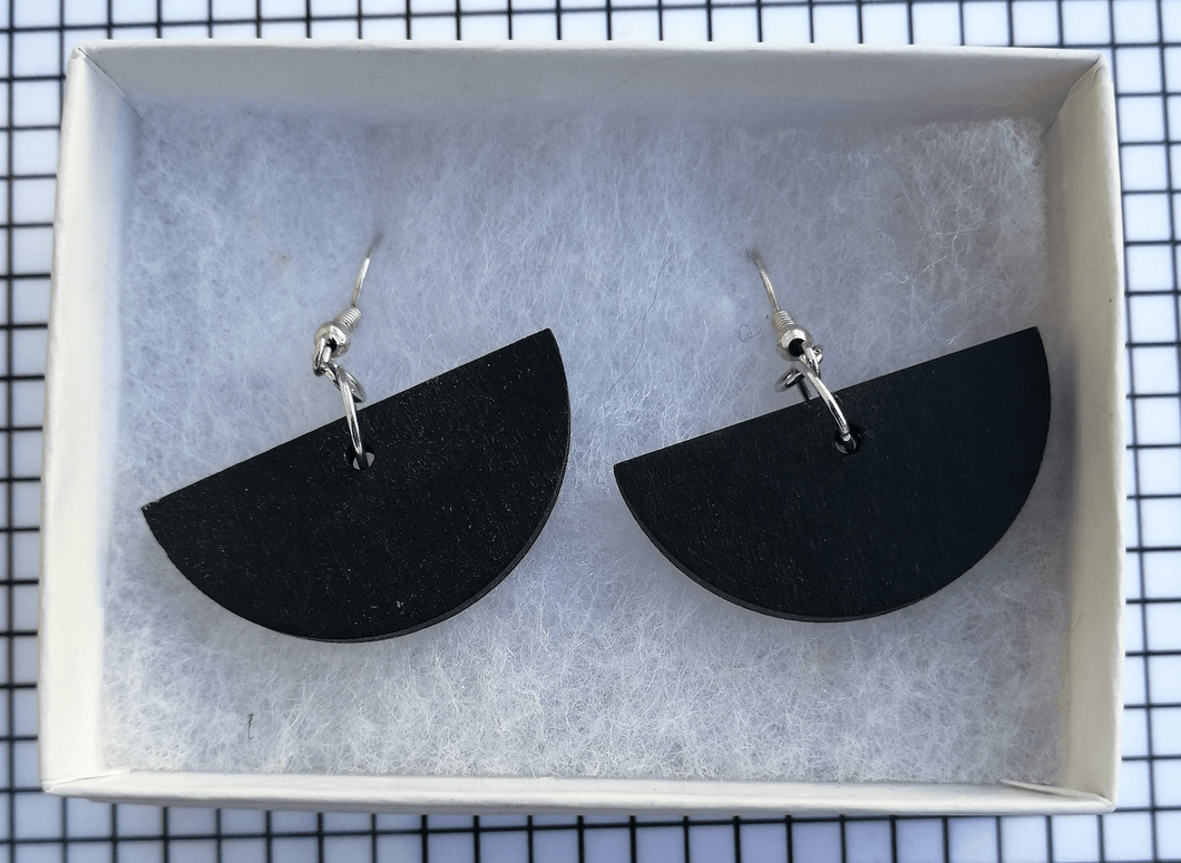NOVA ear-rings - black