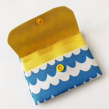 Load image into Gallery viewer, Blue Wave Card Wallet
