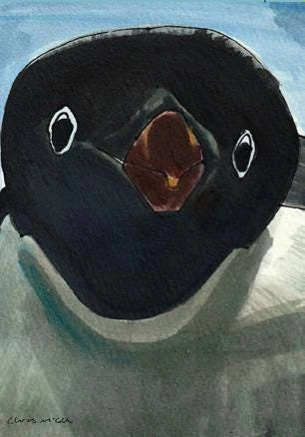 Adelie Penguin Card