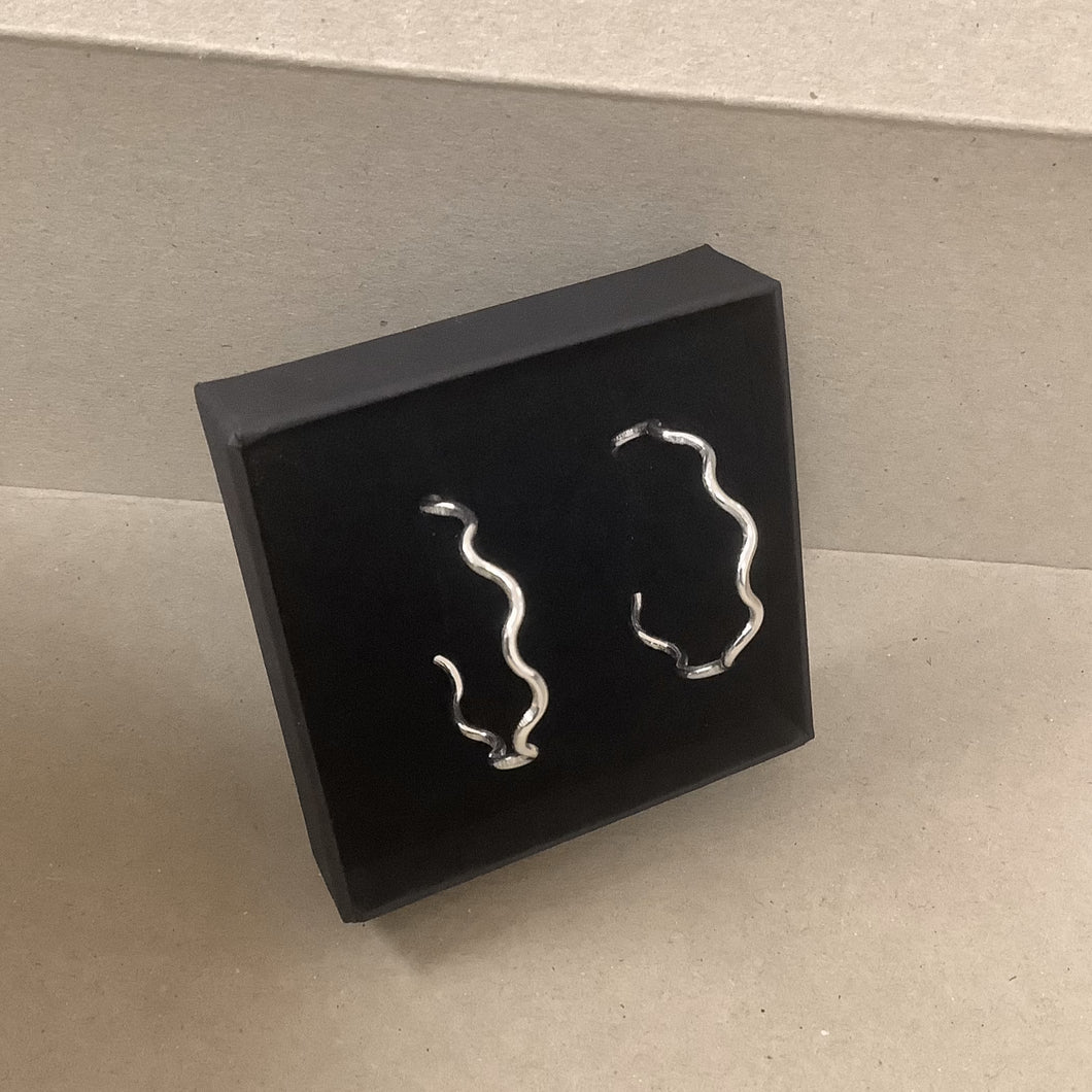 Wave Earrings - Large