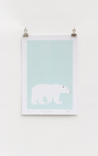 Load image into Gallery viewer, Polar Bear A4 Print
