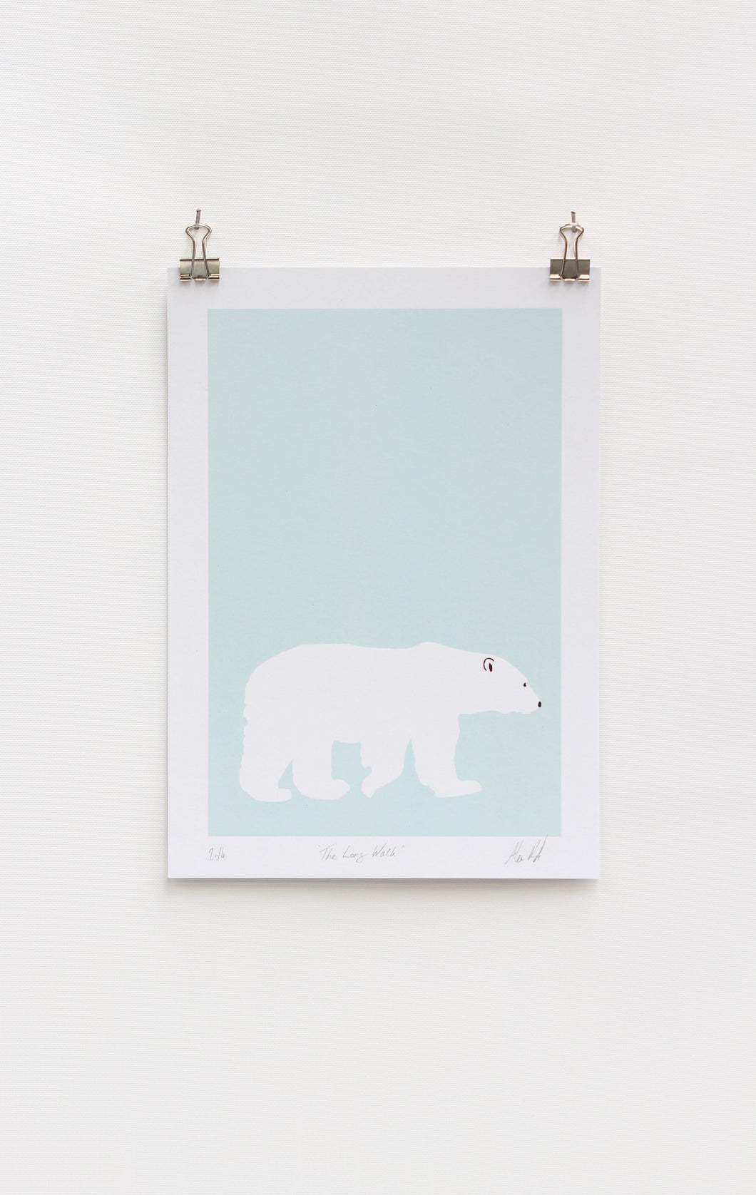 Polar Bear A4 Print