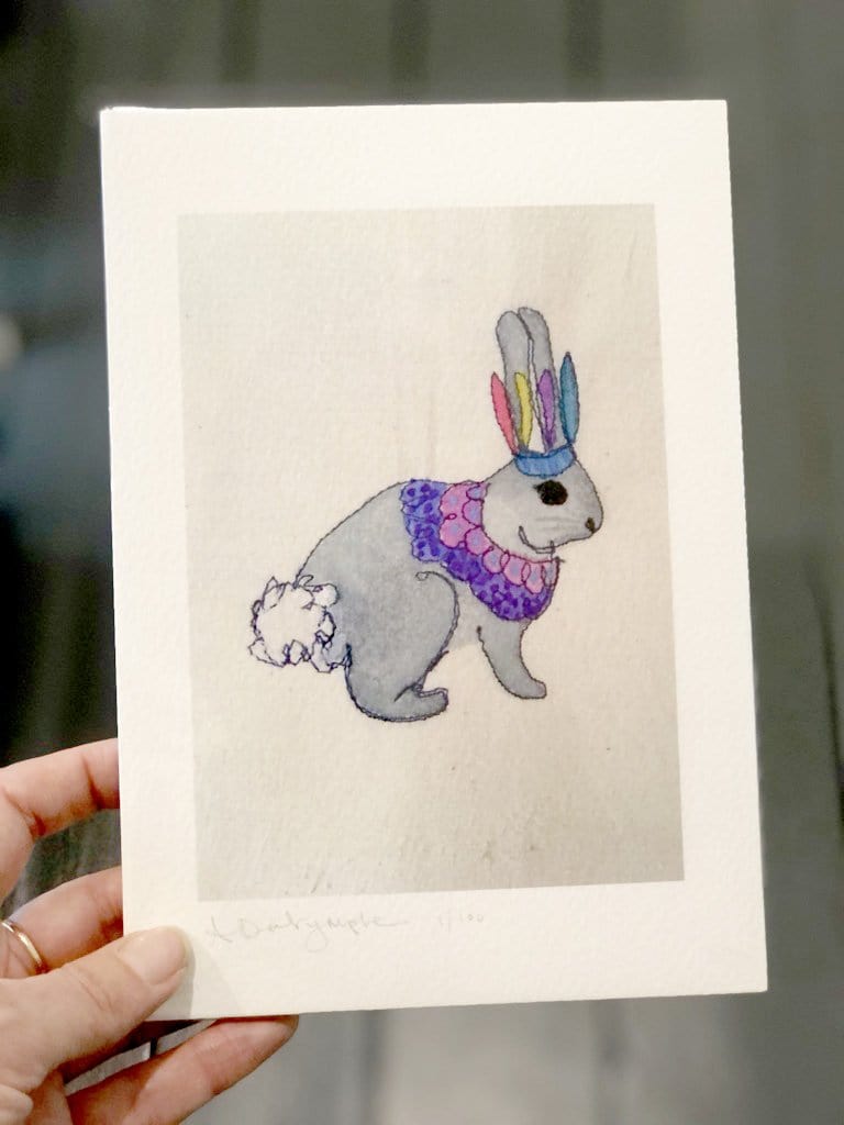 Rabbit Digital Print