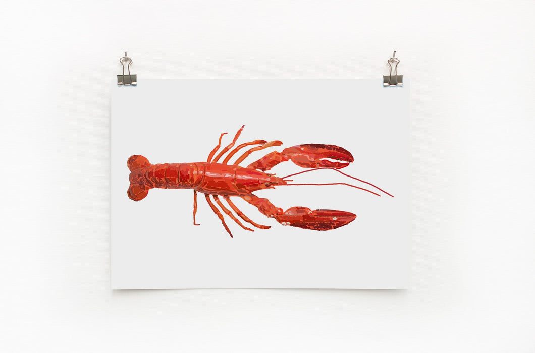 Lobster A4 Print