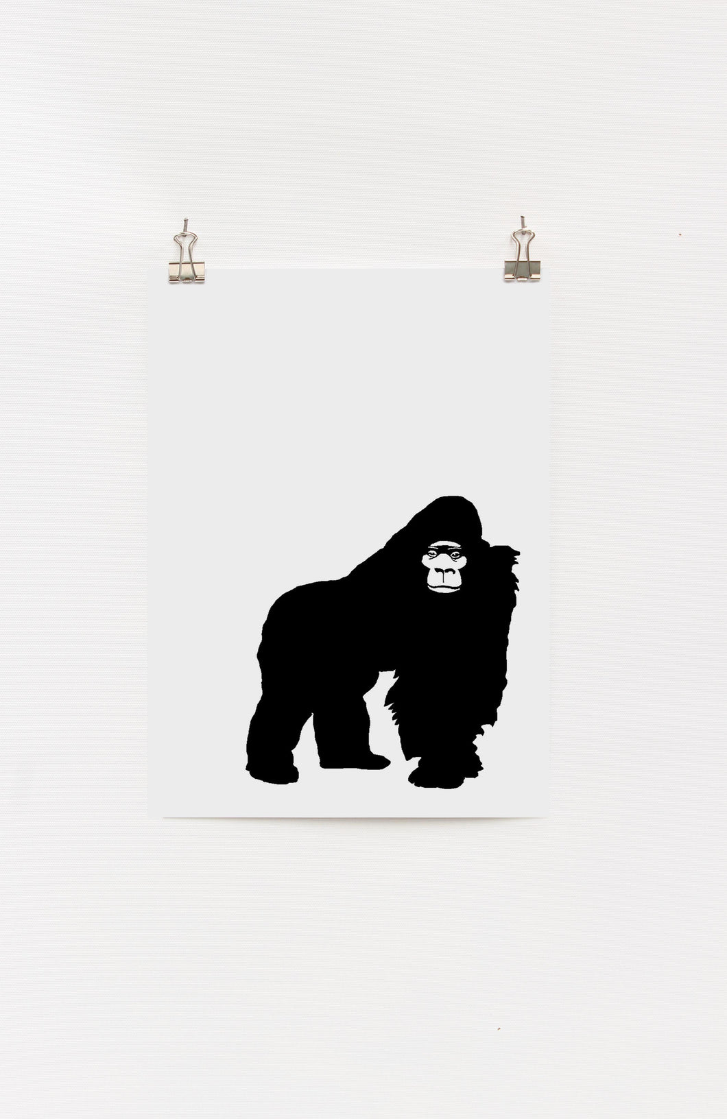 Gorilla A4 Print