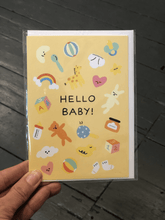 Load image into Gallery viewer, Hello Baby! Card
