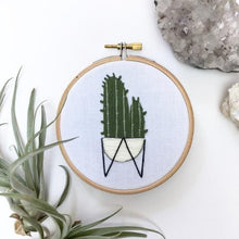 Load image into Gallery viewer, Cactus Embroidery Hoop
