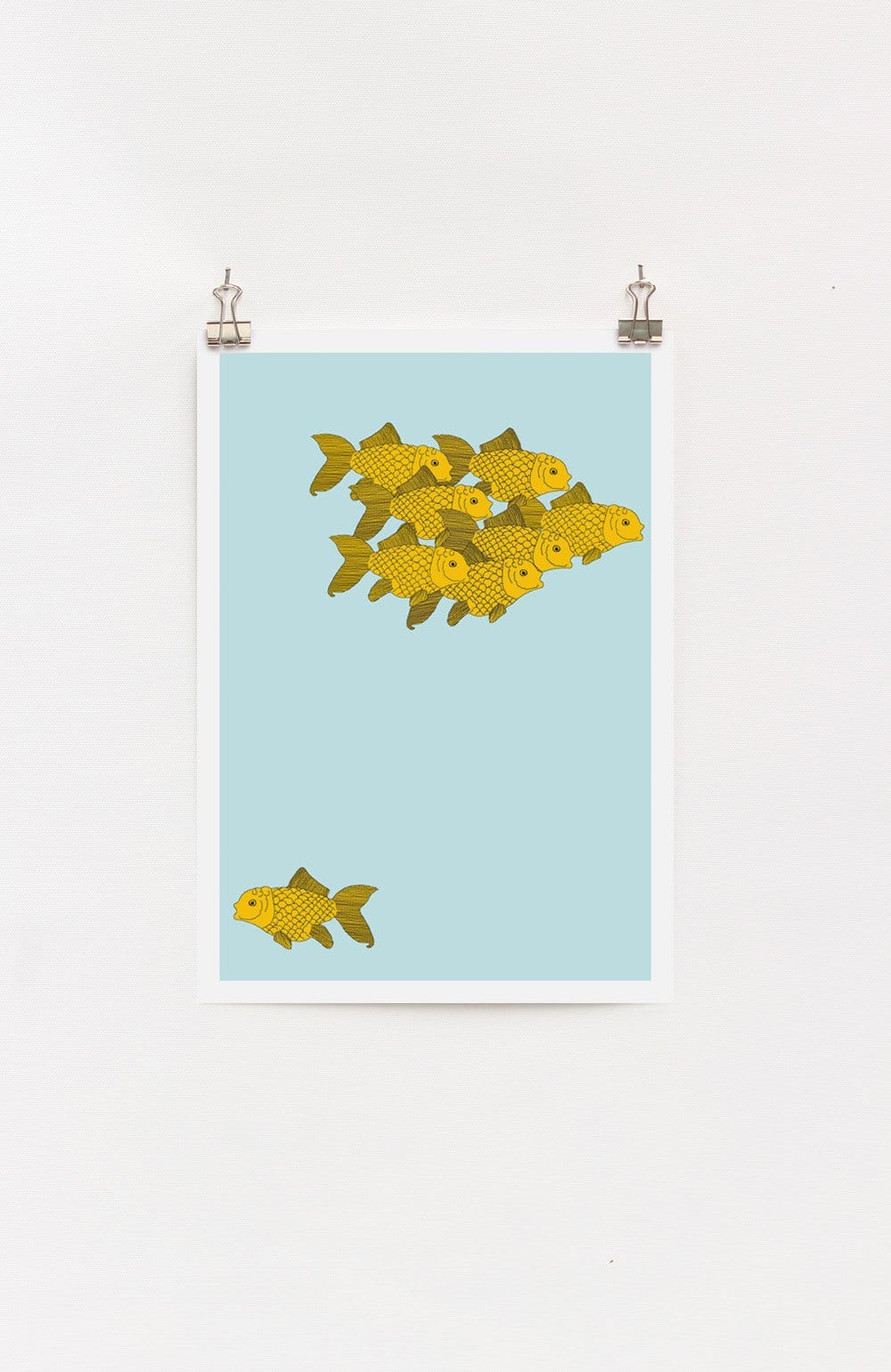 Goldfish A4 Print