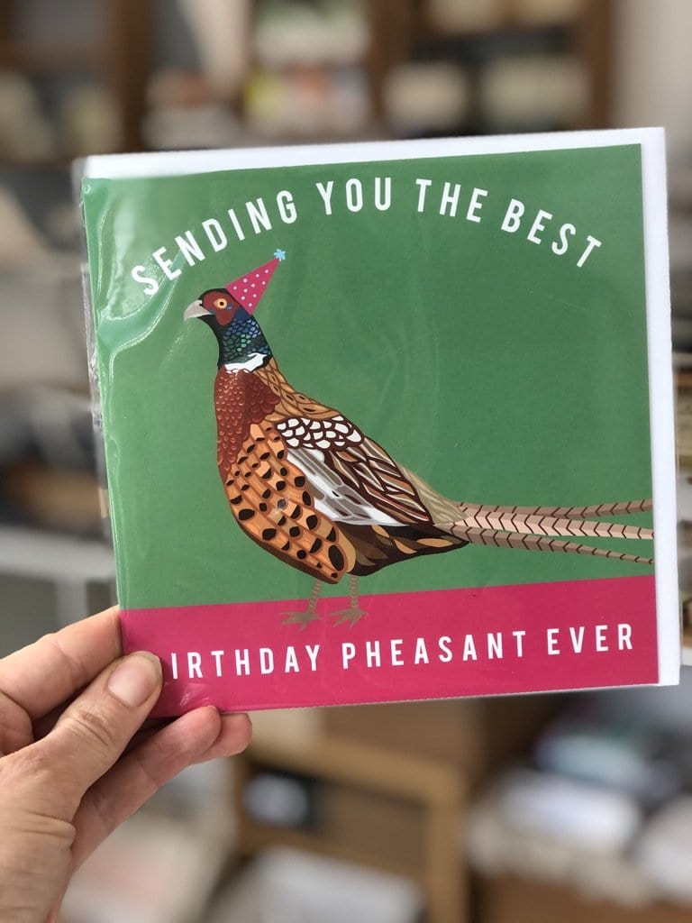 Best Birthday Pheasant Ever Card
