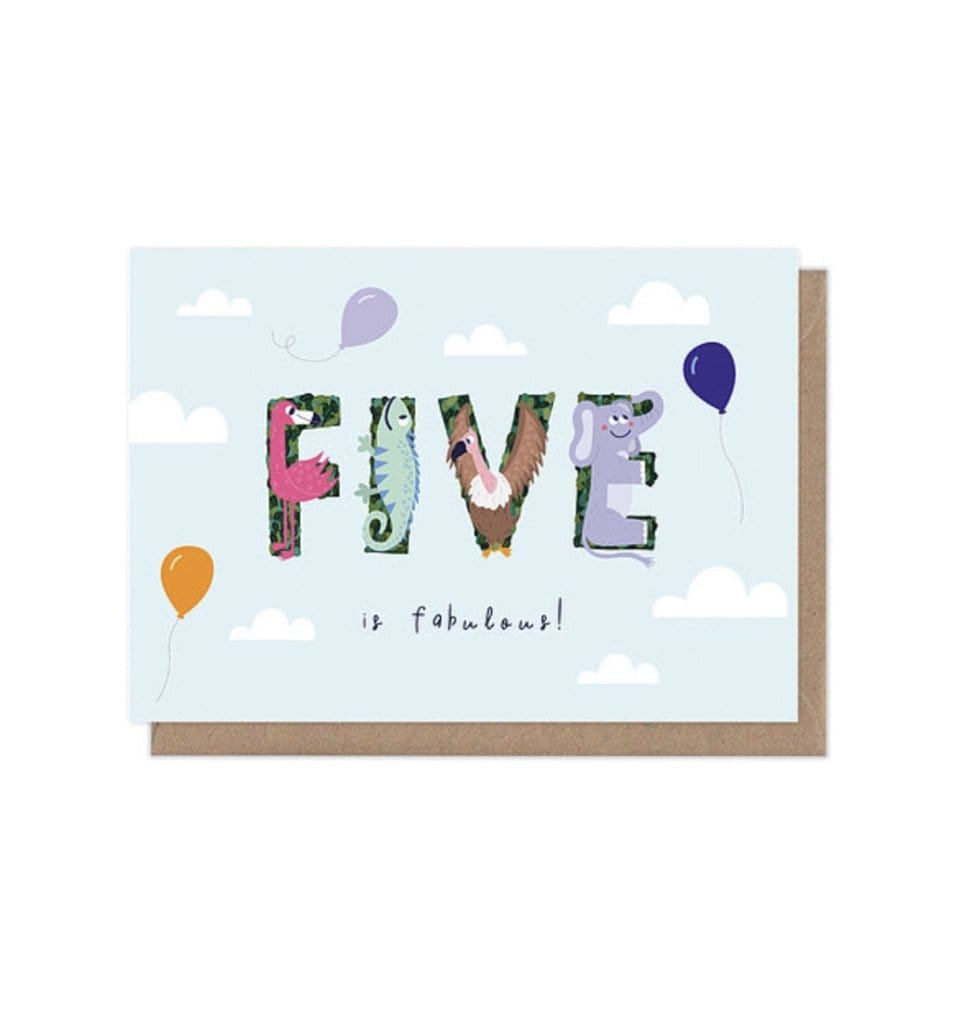 Age 5 Card