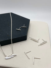 Load image into Gallery viewer, Stacked Bar Earrings
